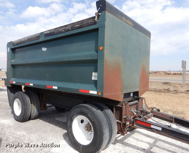image for item LJ9820 2010 Martin ASPUP  end dump pup trailer
