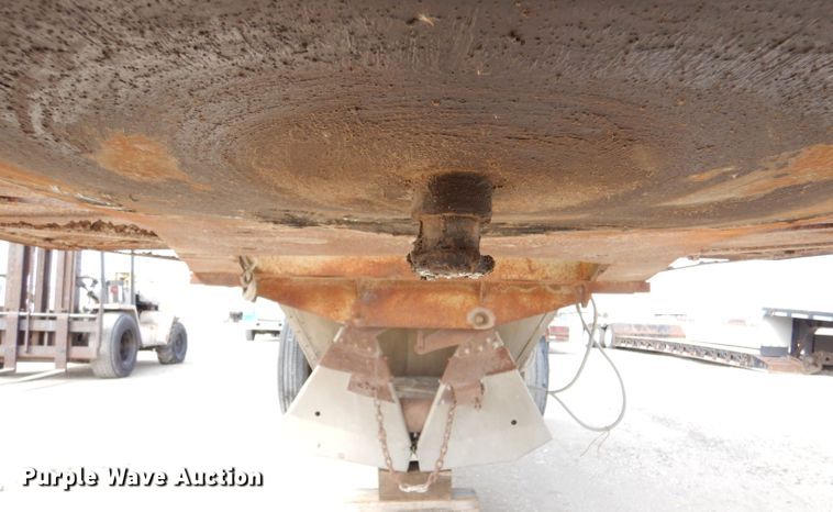 image for item LJ9827 (2) Fruehauf bottom dump pup trailers