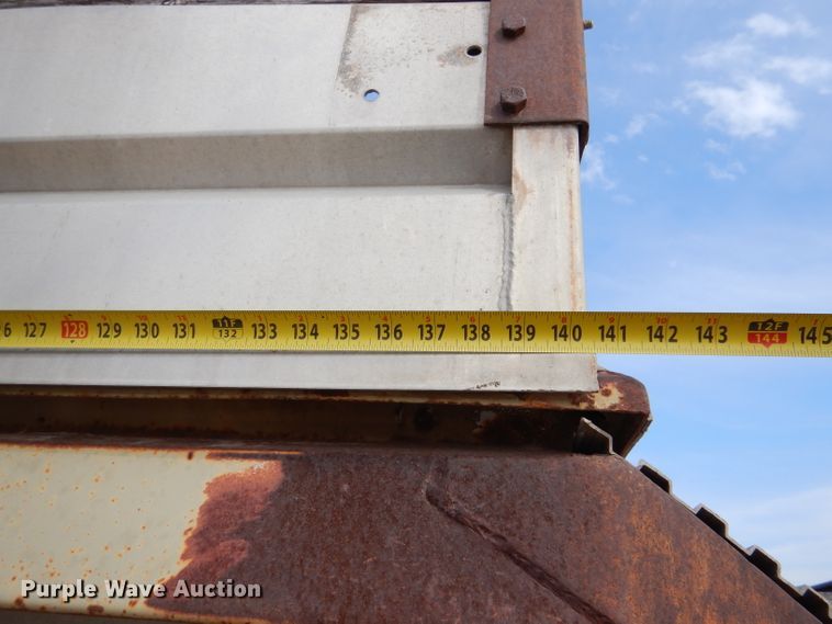 image for item LJ9827 (2) Fruehauf bottom dump pup trailers