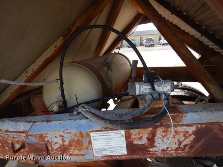 image for item LJ9827 (2) Fruehauf bottom dump pup trailers