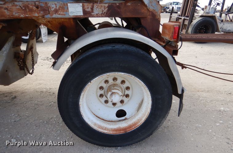 image for item LJ9827 (2) Fruehauf bottom dump pup trailers