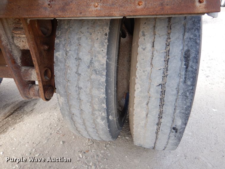 image for item LJ9827 (2) Fruehauf bottom dump pup trailers