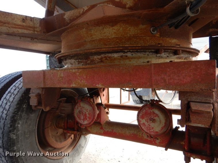 image for item LJ9827 (2) Fruehauf bottom dump pup trailers