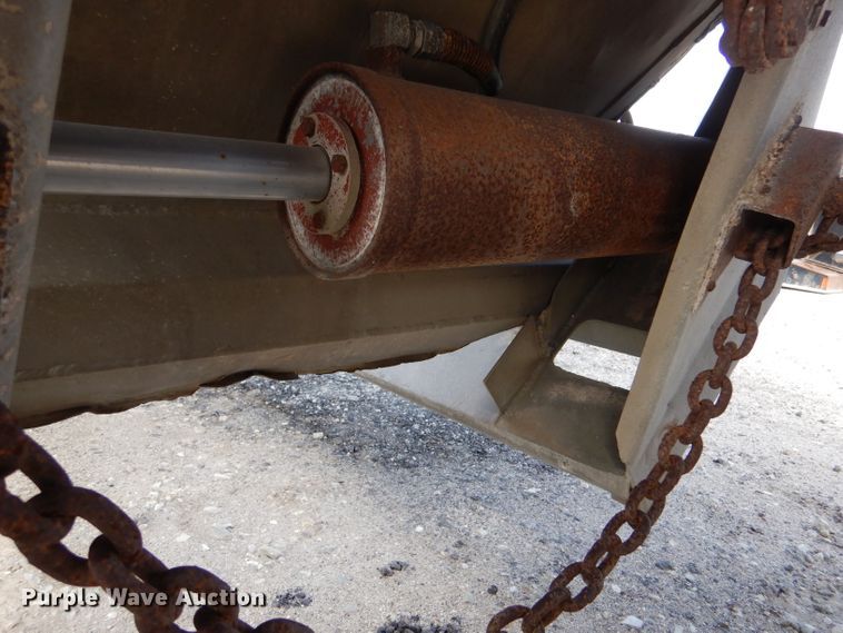 image for item LJ9827 (2) Fruehauf bottom dump pup trailers