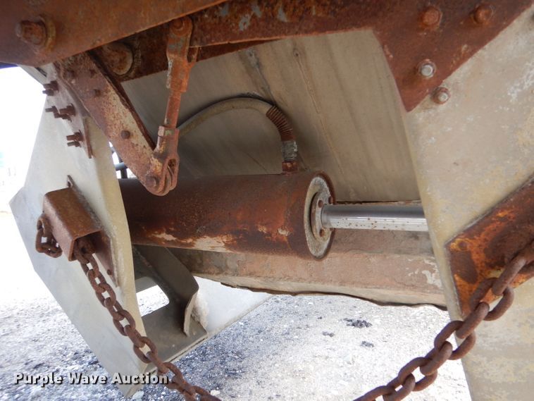 image for item LJ9827 (2) Fruehauf bottom dump pup trailers