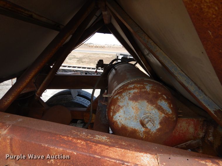 image for item LJ9827 (2) Fruehauf bottom dump pup trailers