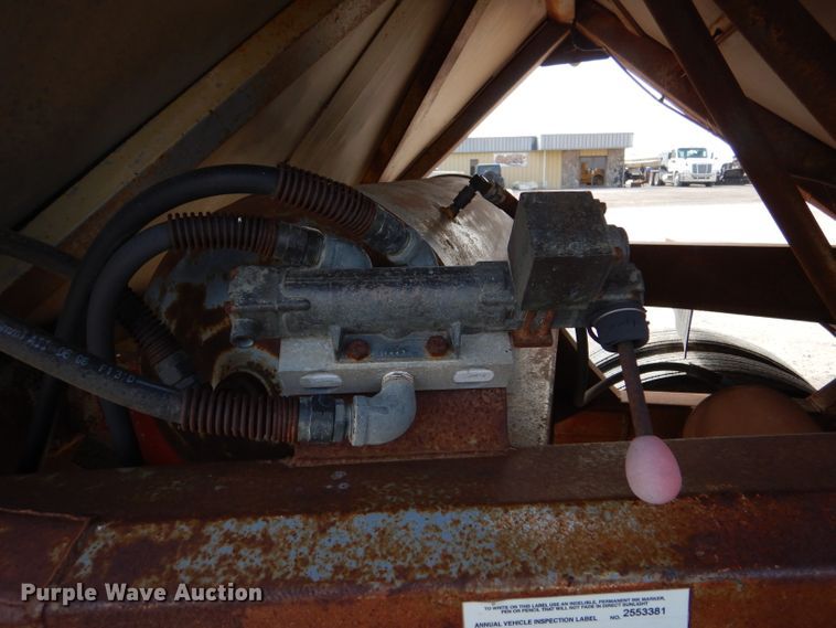 image for item LJ9827 (2) Fruehauf bottom dump pup trailers