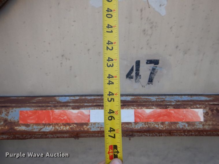 image for item LJ9827 (2) Fruehauf bottom dump pup trailers