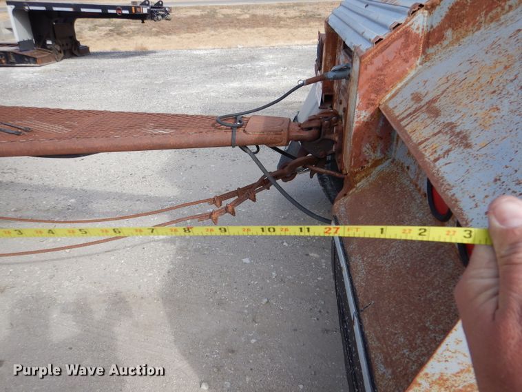 image for item LJ9827 (2) Fruehauf bottom dump pup trailers