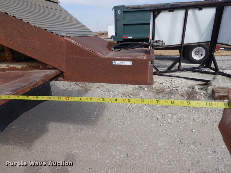 image for item LJ9827 (2) Fruehauf bottom dump pup trailers