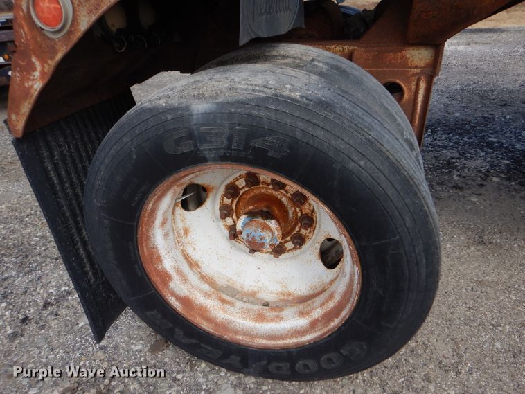 image for item LJ9827 (2) Fruehauf bottom dump pup trailers