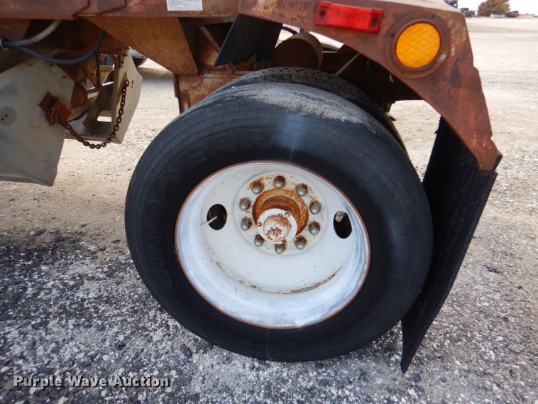 image for item LJ9827 (2) Fruehauf bottom dump pup trailers