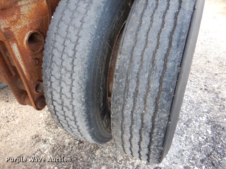 image for item LJ9827 (2) Fruehauf bottom dump pup trailers