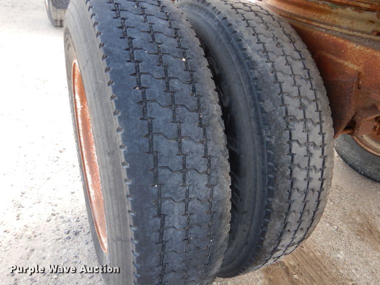 image for item LJ9827 (2) Fruehauf bottom dump pup trailers