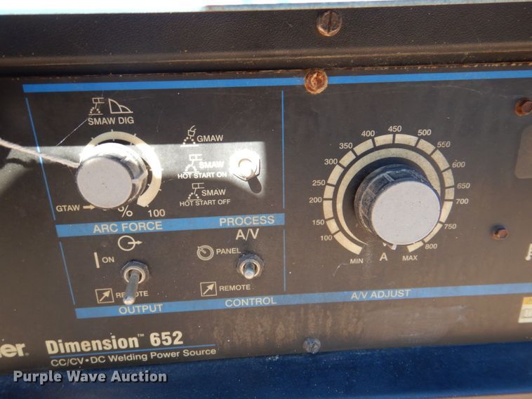 image for item MK9534 (2) Miller Dimesion 652 welders