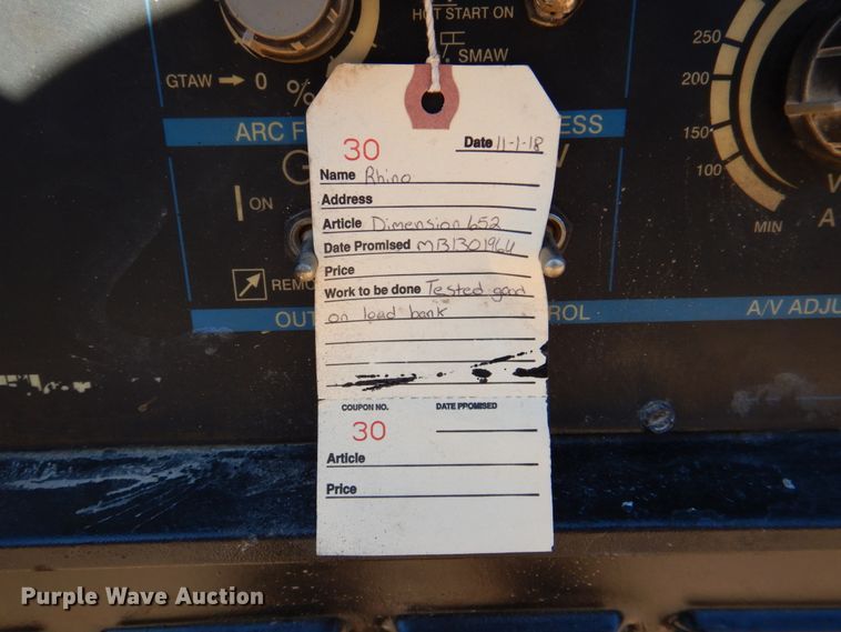image for item MK9534 (2) Miller Dimesion 652 welders