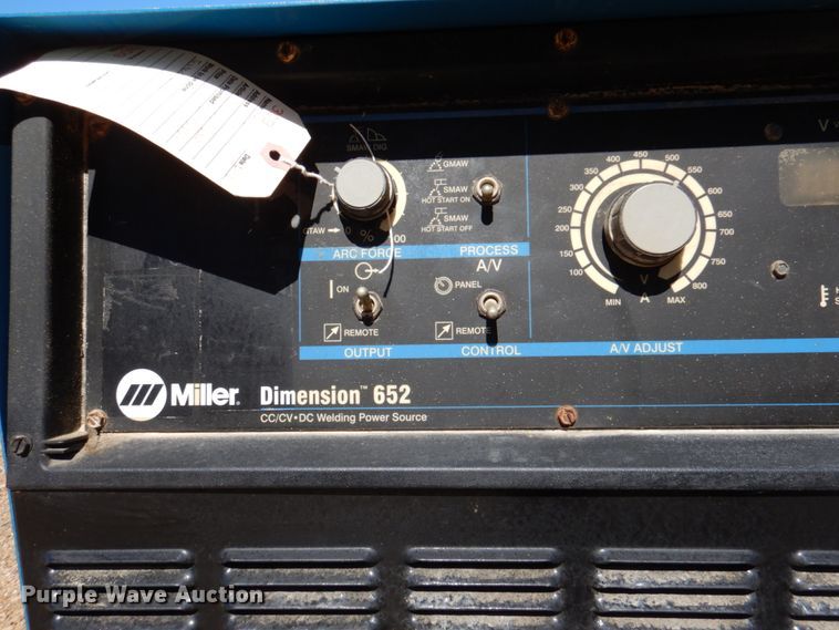 image for item MK9536 (3) Miller Dimension 652 welders