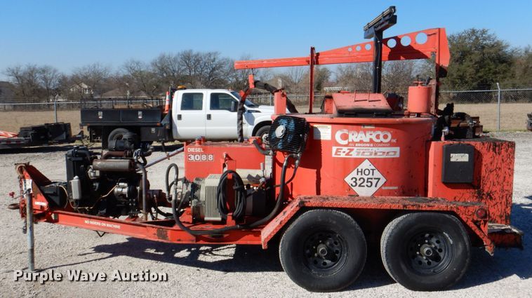 image for item MK9544 2008 Crafco E-Z 1000 Series II  melter applicator