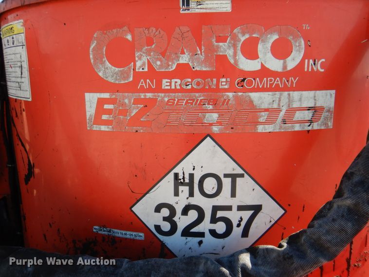 image for item MK9544 2008 Crafco E-Z 1000 Series II  melter applicator