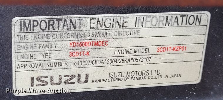 image for item MK9544 2008 Crafco E-Z 1000 Series II  melter applicator