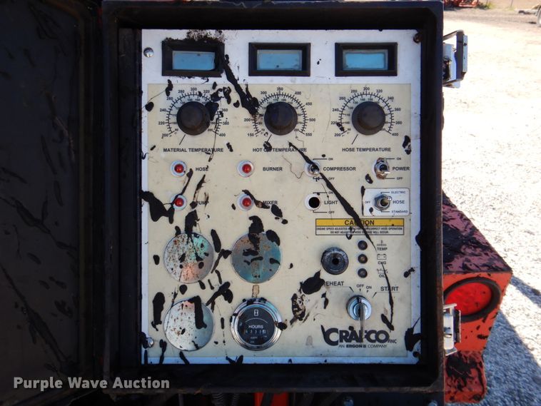 image for item MK9544 2008 Crafco E-Z 1000 Series II  melter applicator