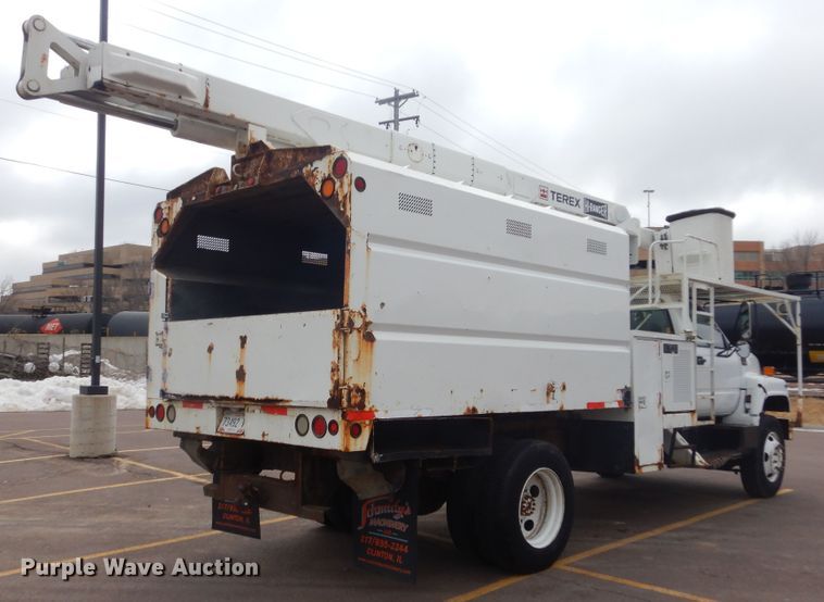 image for item MX9884 2002 GMC C7500  forestry bucket truck