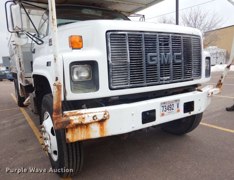 image for item MX9884 2002 GMC C7500  forestry bucket truck