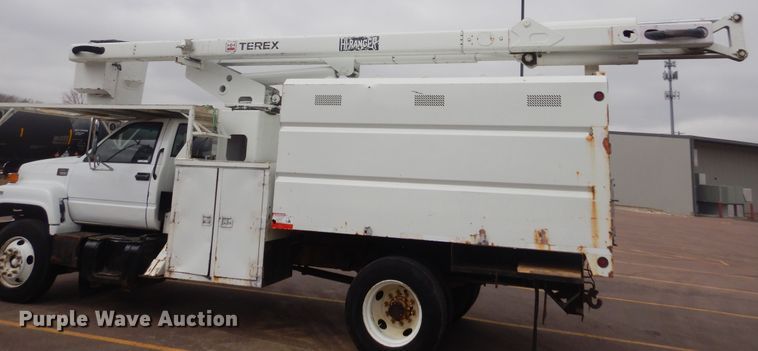 image for item MX9884 2002 GMC C7500  forestry bucket truck