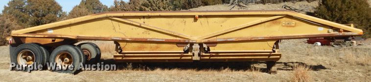 image for item MX9897 1982 Lance B20B39  bottom dump trailer
