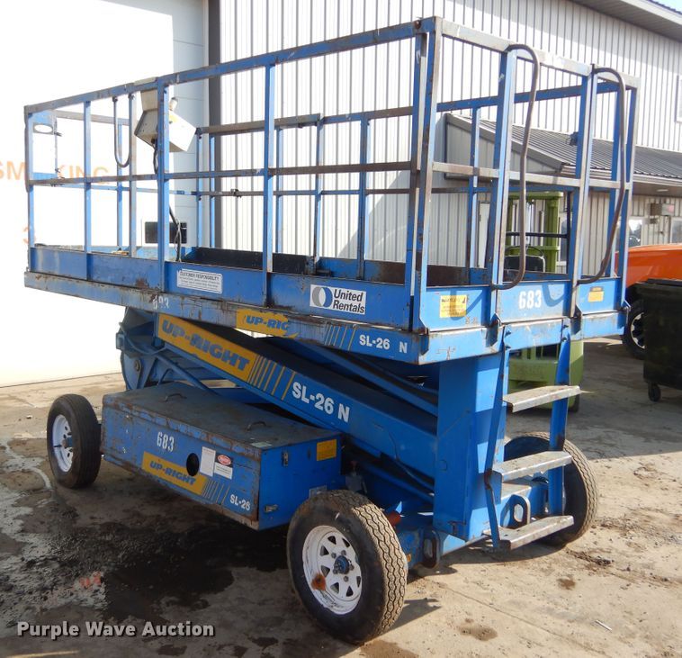 image for item MX9904 Up Right SL26-N  scissor lift