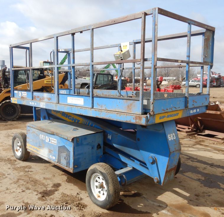 image for item MX9904 Up Right SL26-N  scissor lift