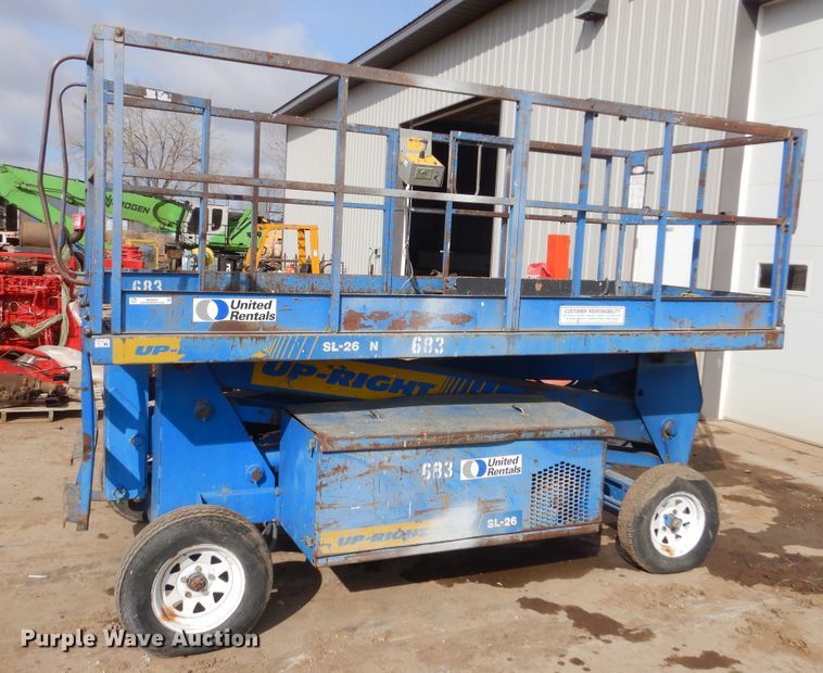 image for item MX9904 Up Right SL26-N  scissor lift