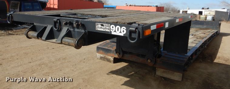 image for item MX9906 2001 Talbert TDW-30-SRG-TI  lowboy equipment trailer