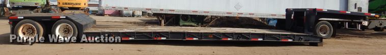 image for item MX9906 2001 Talbert TDW-30-SRG-TI  lowboy equipment trailer