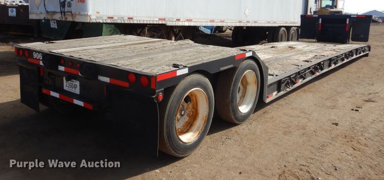 image for item MX9906 2001 Talbert TDW-30-SRG-TI  lowboy equipment trailer