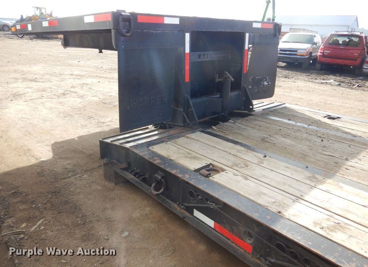 image for item MX9906 2001 Talbert TDW-30-SRG-TI  lowboy equipment trailer