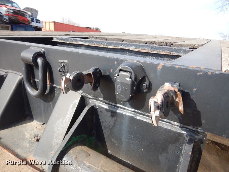 image for item MX9906 2001 Talbert TDW-30-SRG-TI  lowboy equipment trailer