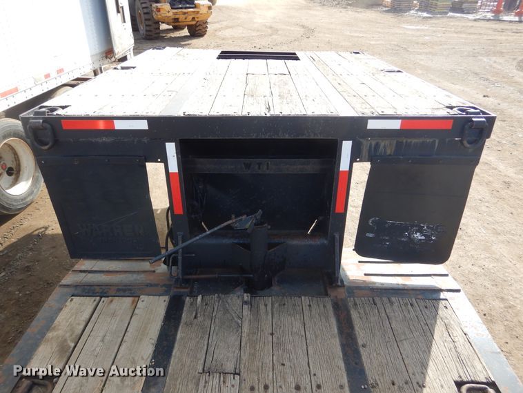 image for item MX9906 2001 Talbert TDW-30-SRG-TI  lowboy equipment trailer