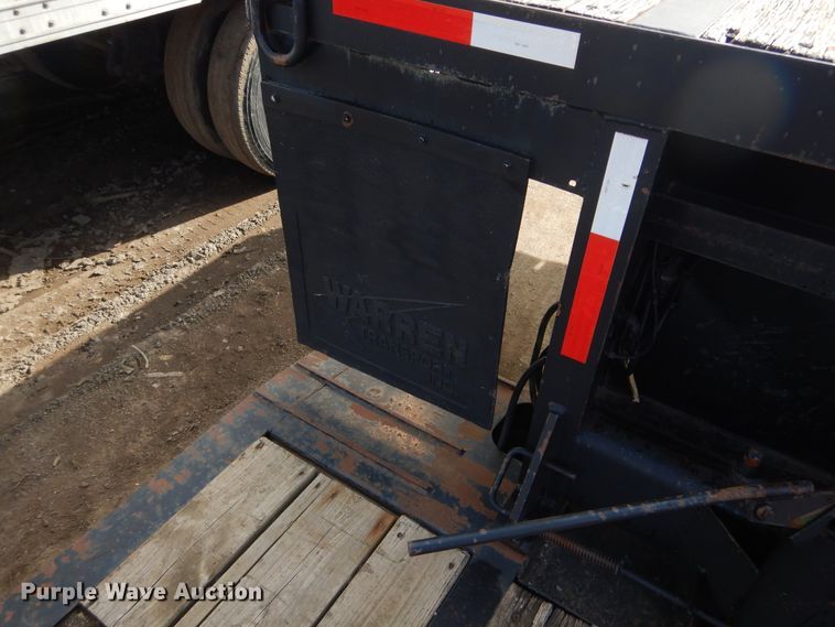 image for item MX9906 2001 Talbert TDW-30-SRG-TI  lowboy equipment trailer