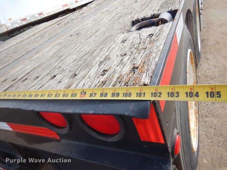 image for item MX9906 2001 Talbert TDW-30-SRG-TI  lowboy equipment trailer