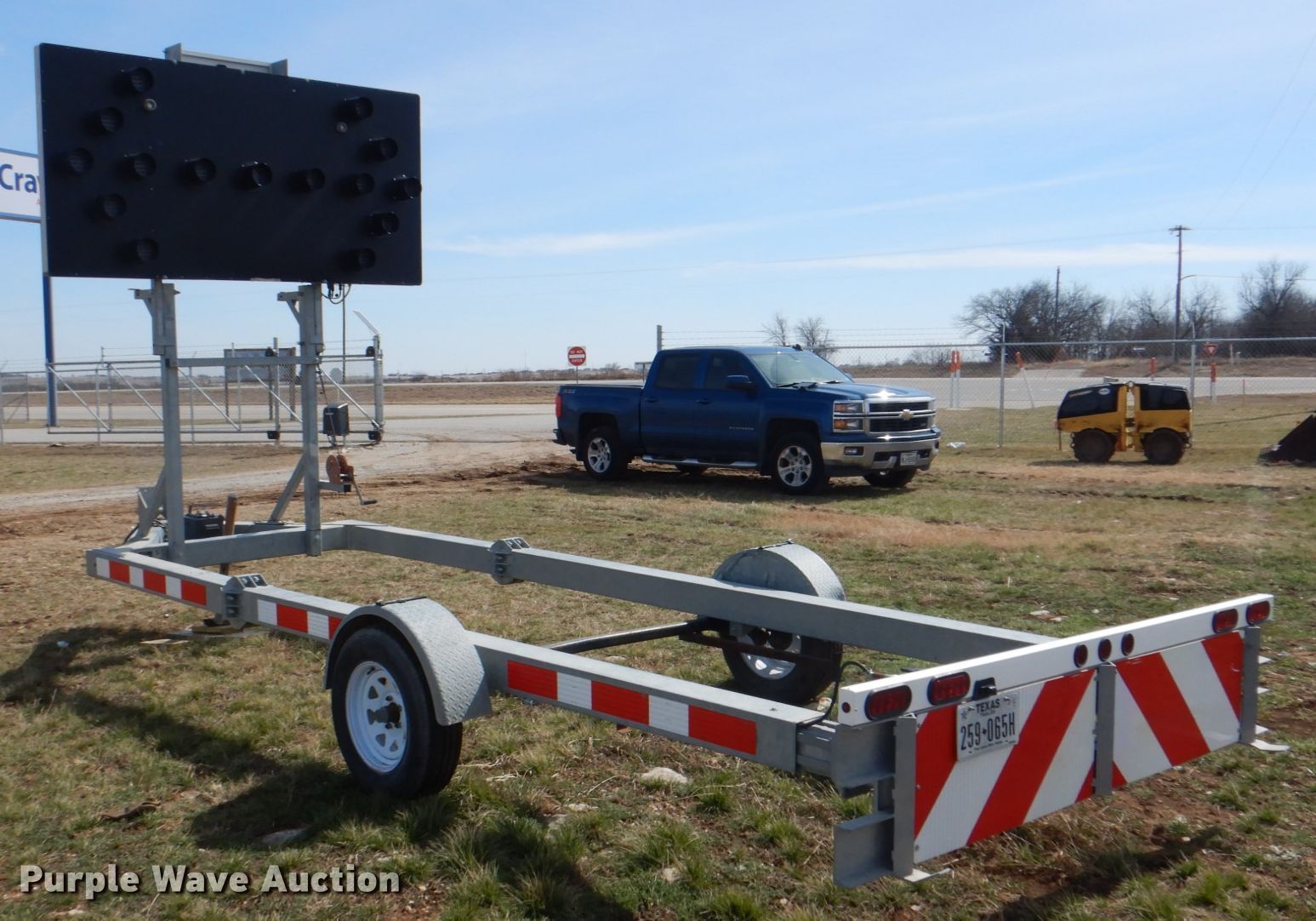 2012 Gregory TTMA100 crash attenuator trailer in Decatur, TX Item