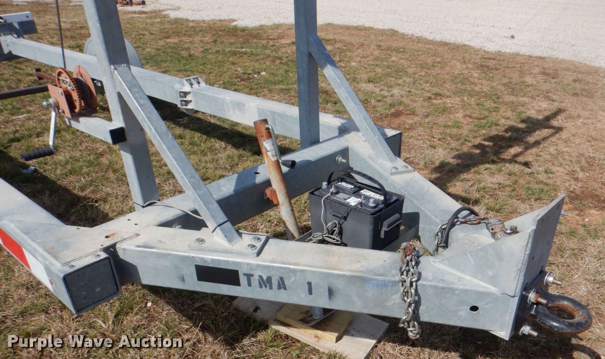 2012 Gregory TTMA100 crash attenuator trailer in Decatur, TX Item