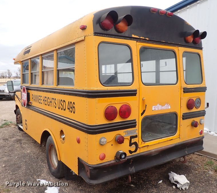 image for item DC4022 1987 Ford E350  school bus