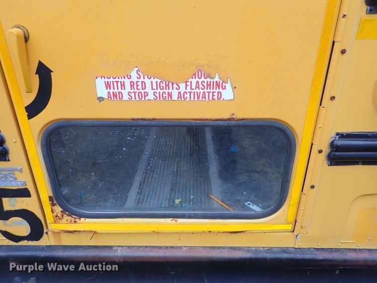 image for item DC4022 1987 Ford E350  school bus