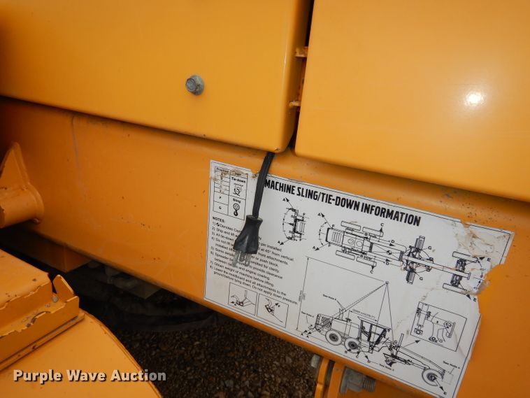 image for item DH8929 2013 Volvo G940B  motor grader