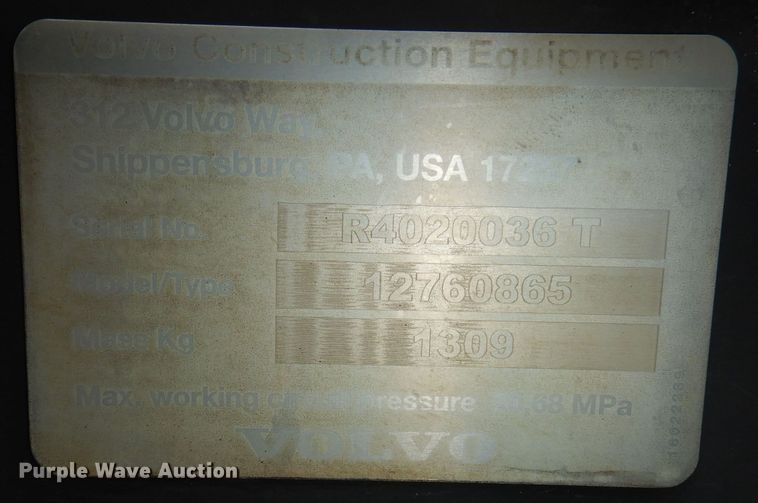 image for item DH8932 2014 Volvo G940B  motor grader