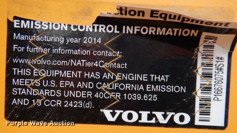 image for item DH8932 2014 Volvo G940B  motor grader