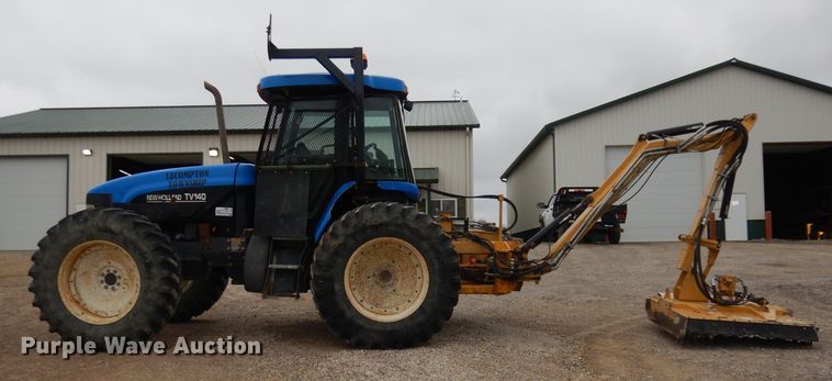 image for item DH8983 2001 New Holland TV140  bi-directional tractor