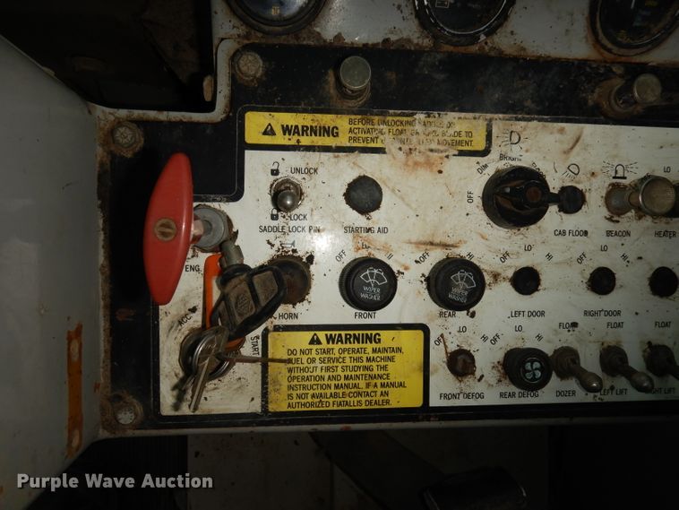 image for item DH8988 Fiat-Allis FG85A  motor grader