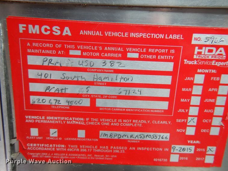 image for item DK4358 2003 MCI D4500  coach bus